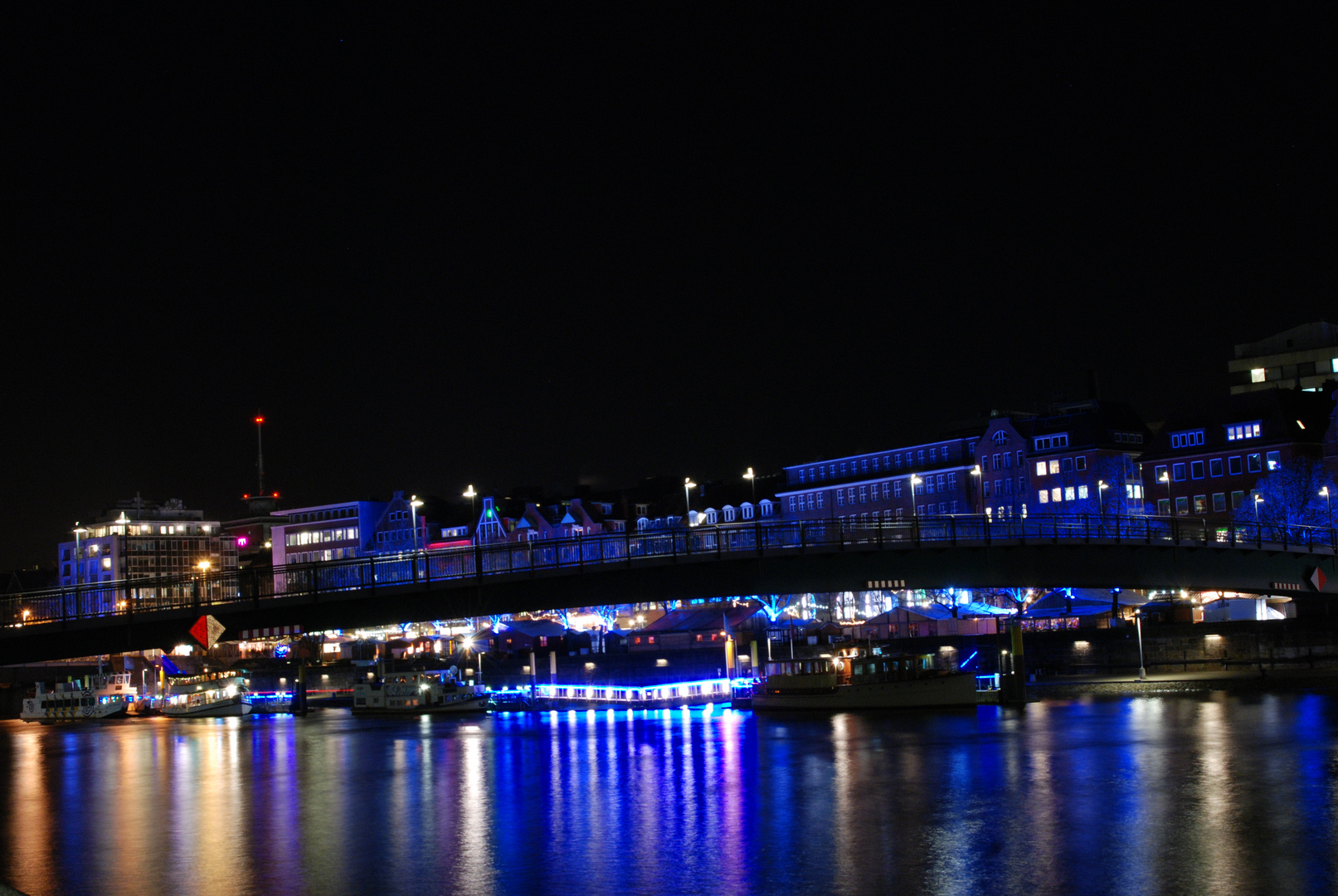 Bremen am kalten Winterabend 3