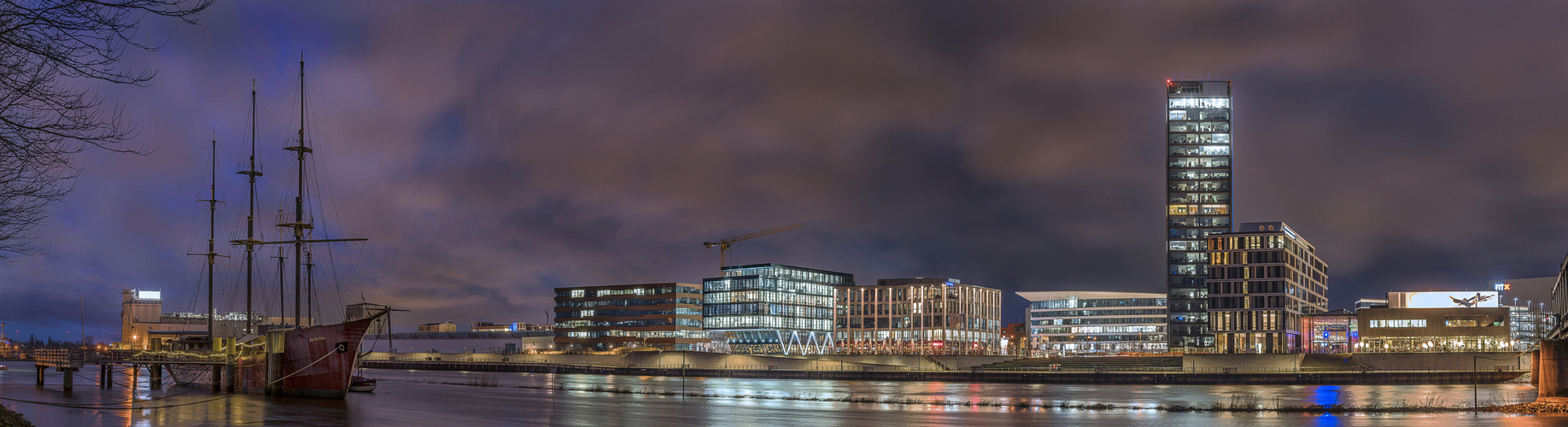 Bremen bei Nacht