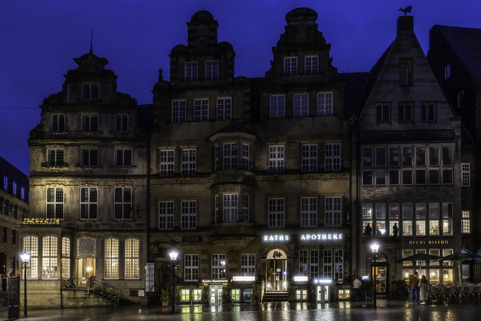 Bremen bei Nacht