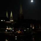 Bremen bei Nacht