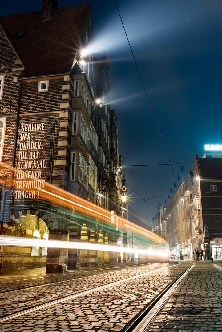 Bremen bei Nacht