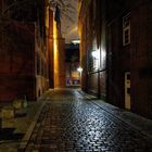 Bremen bei Nacht im November