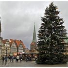 Bremen - Blick auf den Weihnachtsmarkt