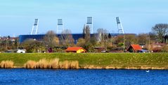 Bremen - Blick zum Weser-Stadion