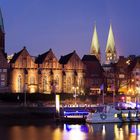 Bremen by night | Panorama Schlachtezauber