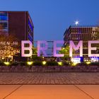 Bremen by night | Willkommen in Bremen | Überseestadt