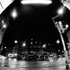Bremen Eck - Sielwallkreuzung bei Nacht