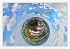 Bremen - eine runde Sache (Aerial panorama, tiny planet))