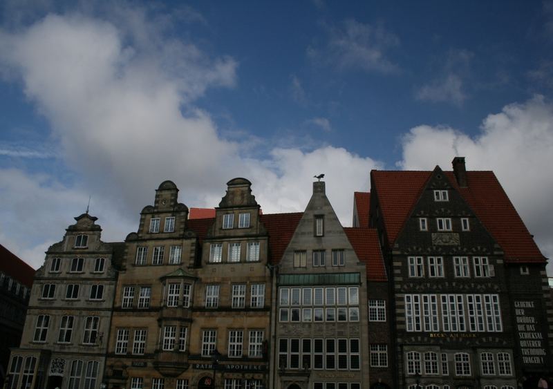 Bremen - Häuser am Marktplatz