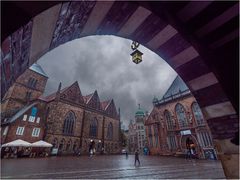 Bremen im Regen 4....