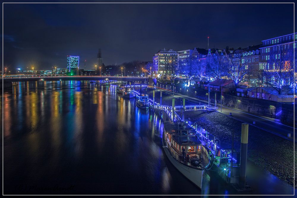 Bremen ist ganz schön blau