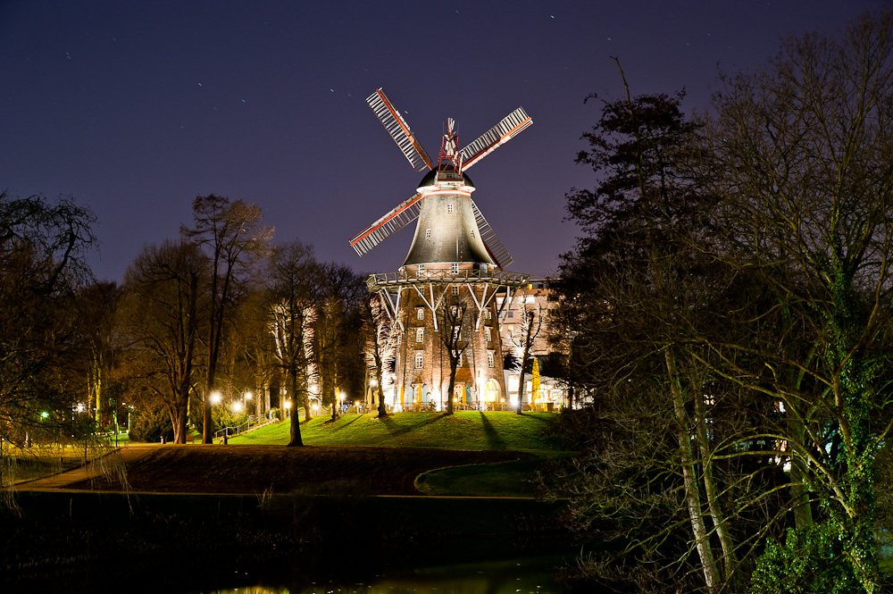 Bremen Mühle in den Wallanlagen