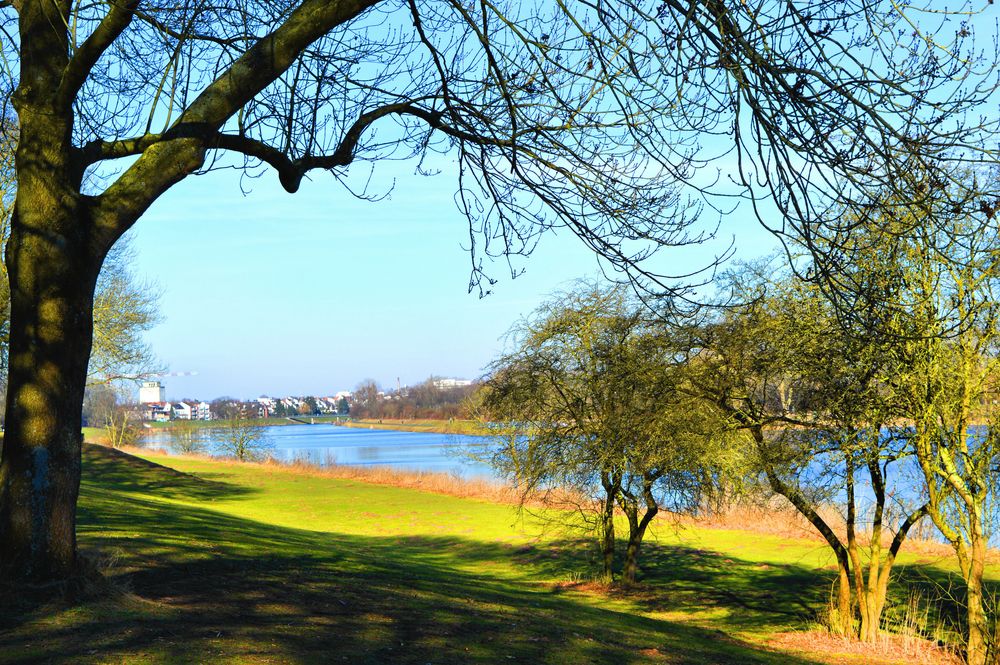 Bremen - Noch ein Blick zum Werdersee