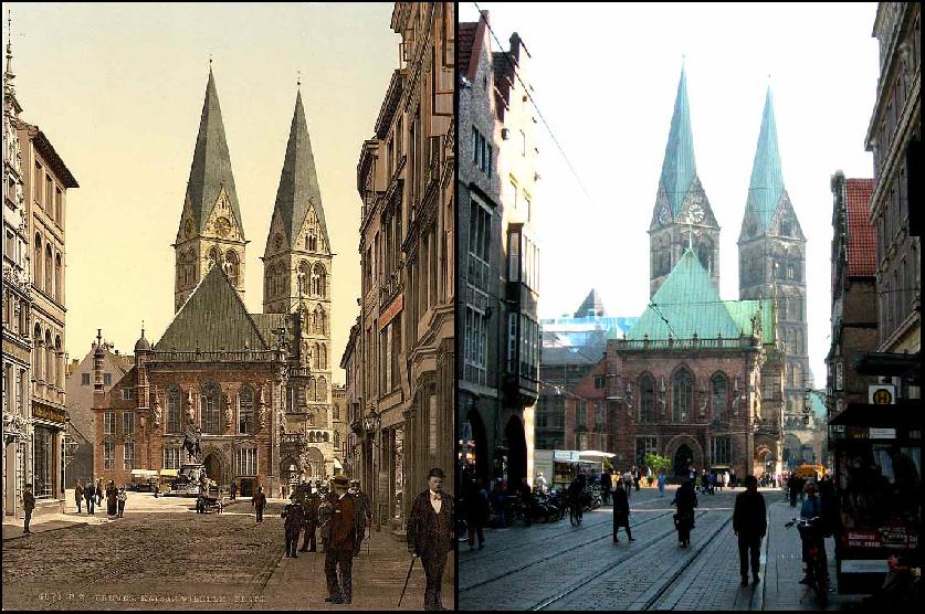 Bremen, Rathaus aus Westen / town hall from the west