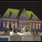 Bremen: Rathaus illuminiert...