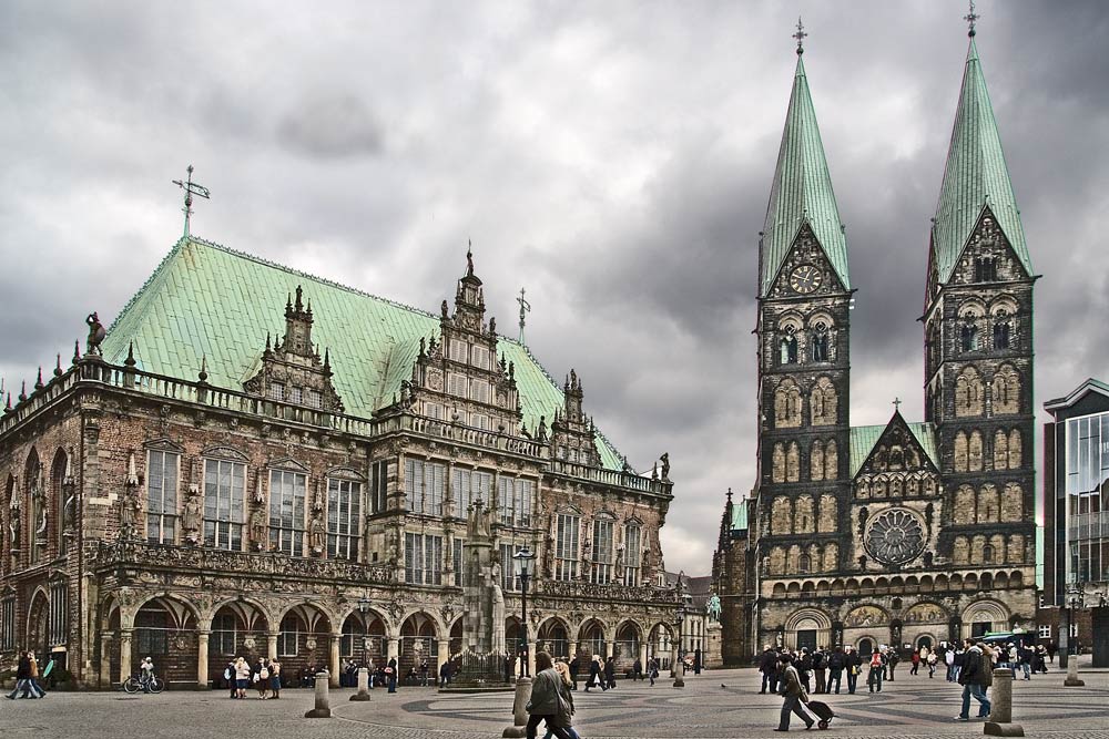 Bremen Rathausplatz