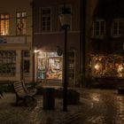 Bremen Schnoor bei Nacht