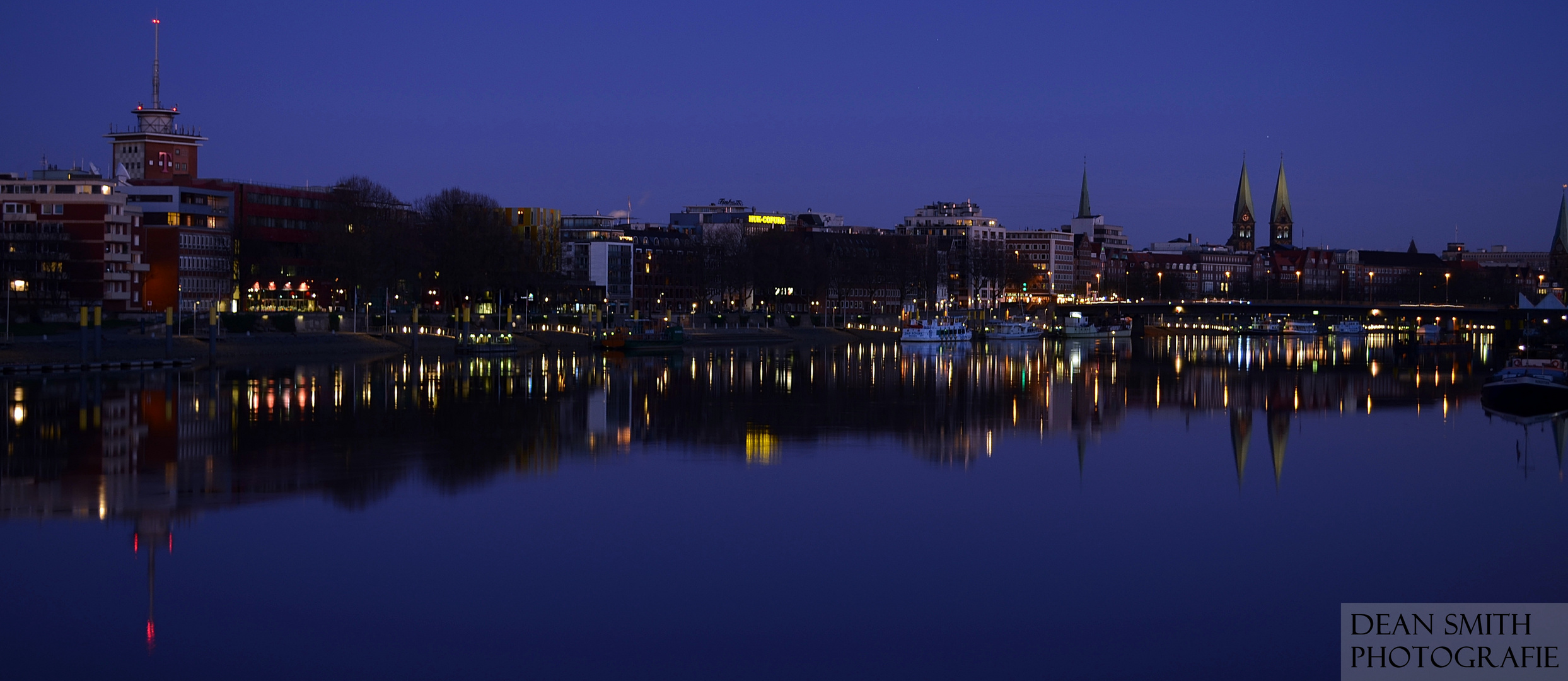 Bremen Skyline Weserseite