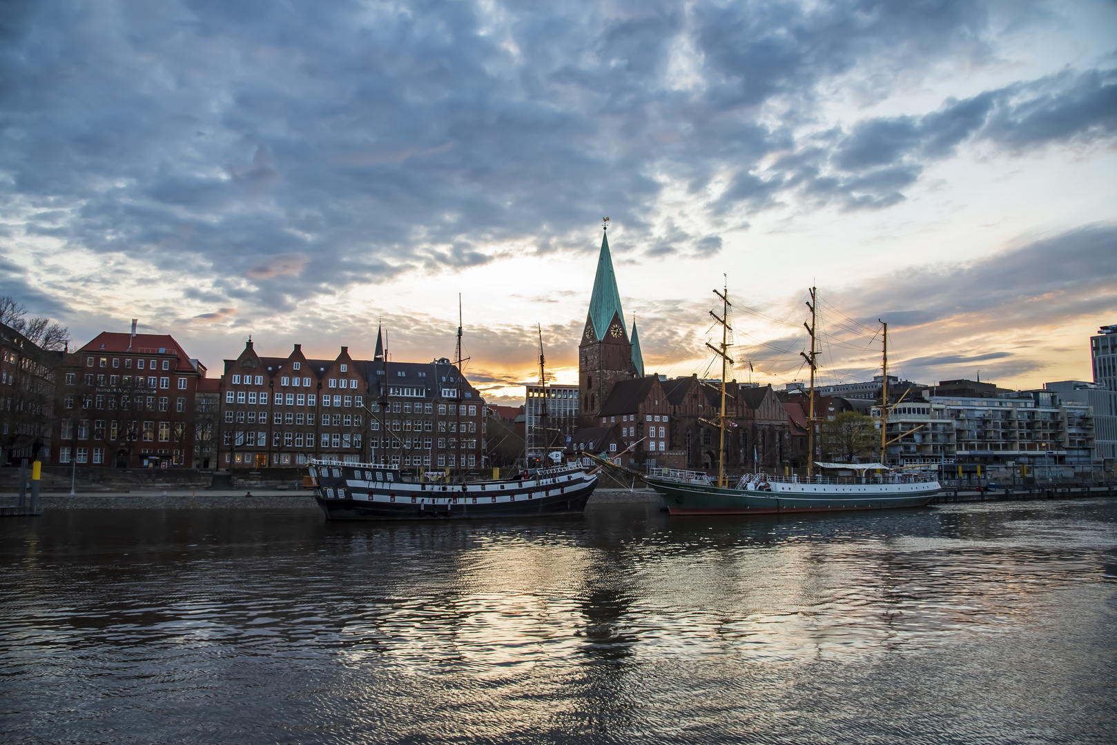 Bremen wacht gerade auf...