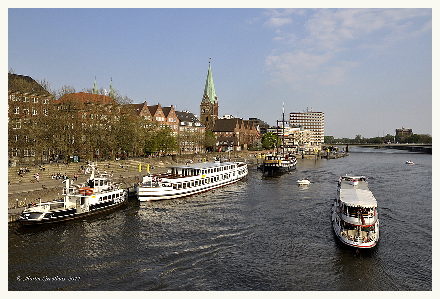 Bremen - Weserpromenade