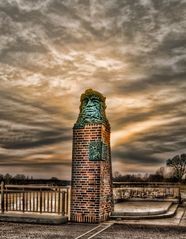 Bremen Weserwehr Denkmal