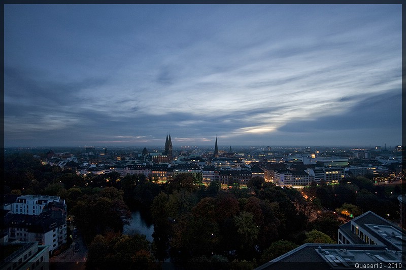 Bremen zur blauen Stunde