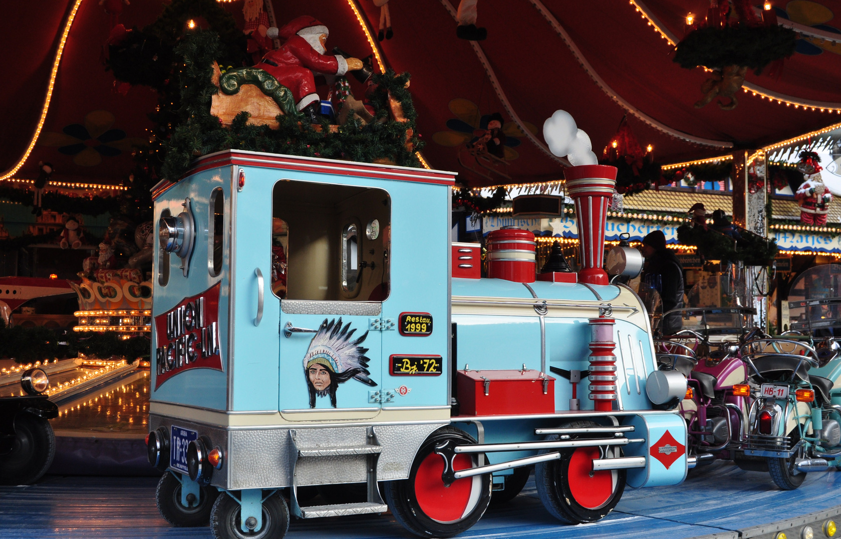 Bremens Weihnachtsmarkt Loko