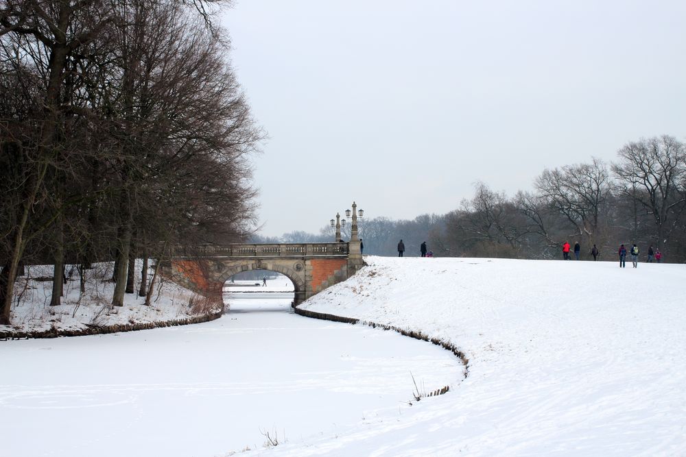 Bremer Bürgerpark im Winter