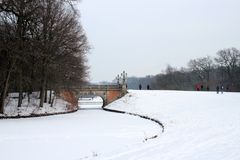 Bremer Bürgerpark im Winter