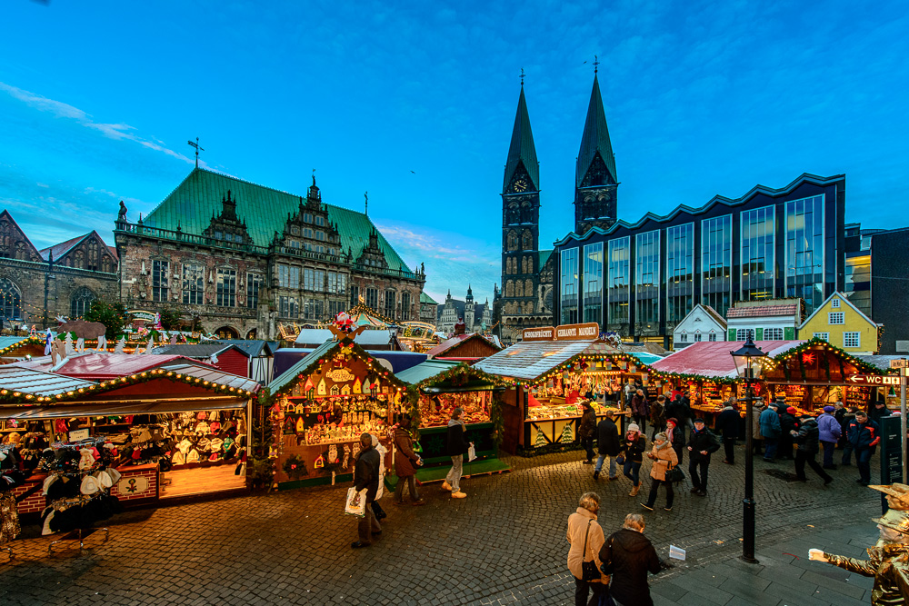 Bremer Bürgerschaft zur Weihnachtszeit