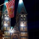 Bremer Dom bei Nacht