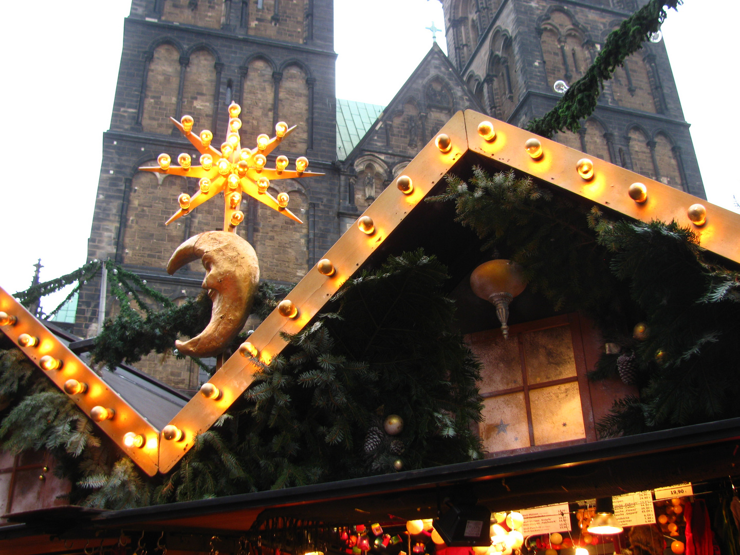 Bremer Dom und der Weihnachtsmarkt