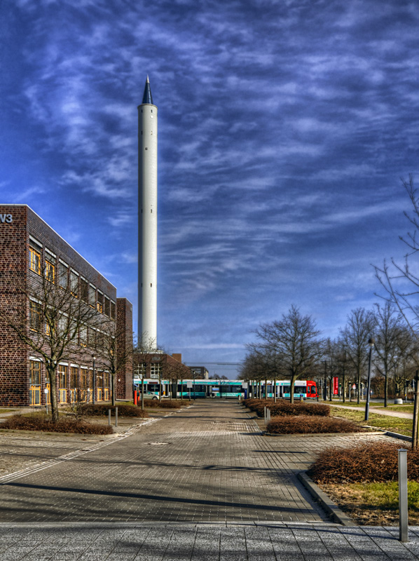 Bremer Fallturm bei Tag