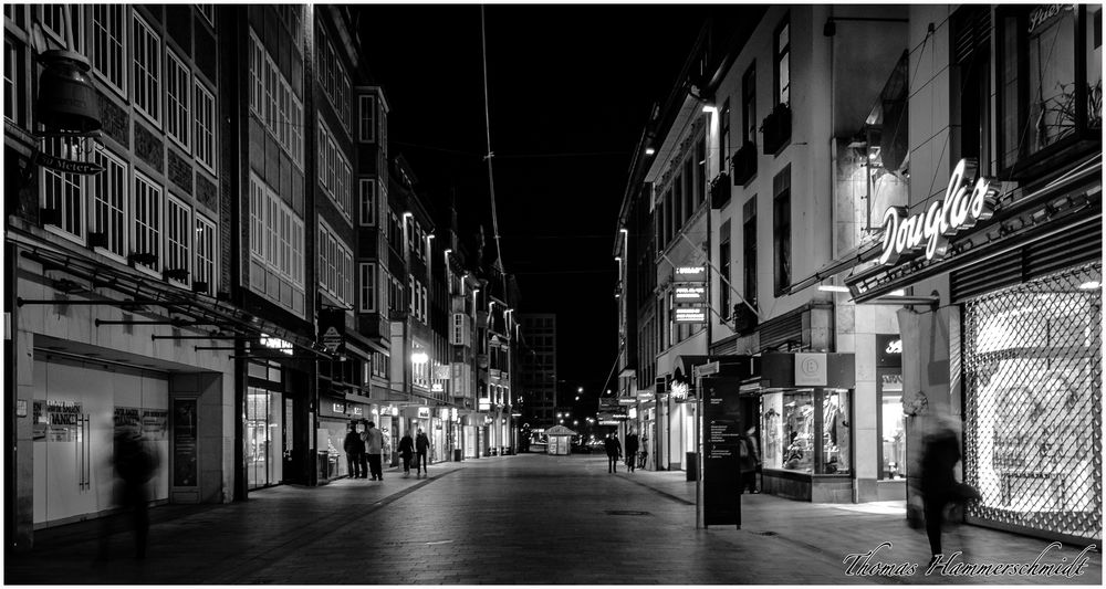 Bremer Innenstadt nach Ladenschluss 2