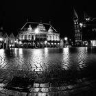 Bremer Markt bei Nacht
