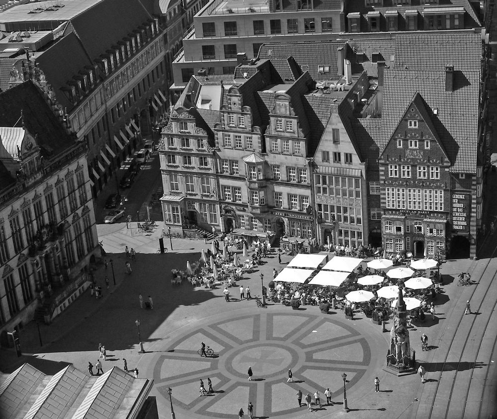 Bremer Marktplatz mit Roland