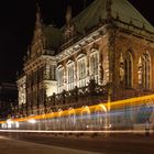 Bremer Rathaus mit Streifen