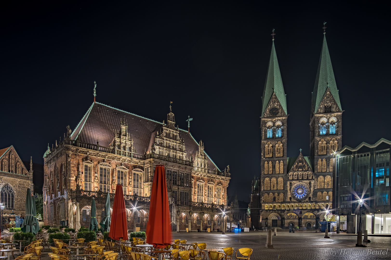 Bremer Rathaus und Bremer Dom