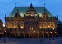 Bremer Rathaus zur Blauen Stunde by Marcus-Bremen 