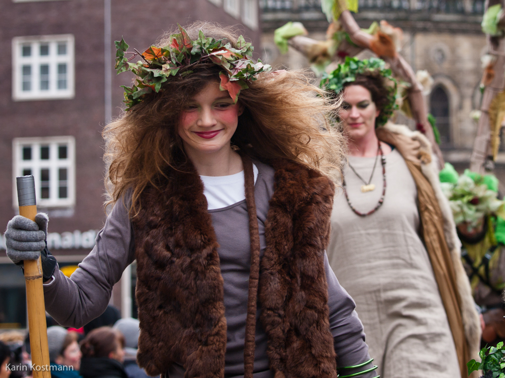 Bremer Samba-Karneval 2012 - Baum-Mädchen