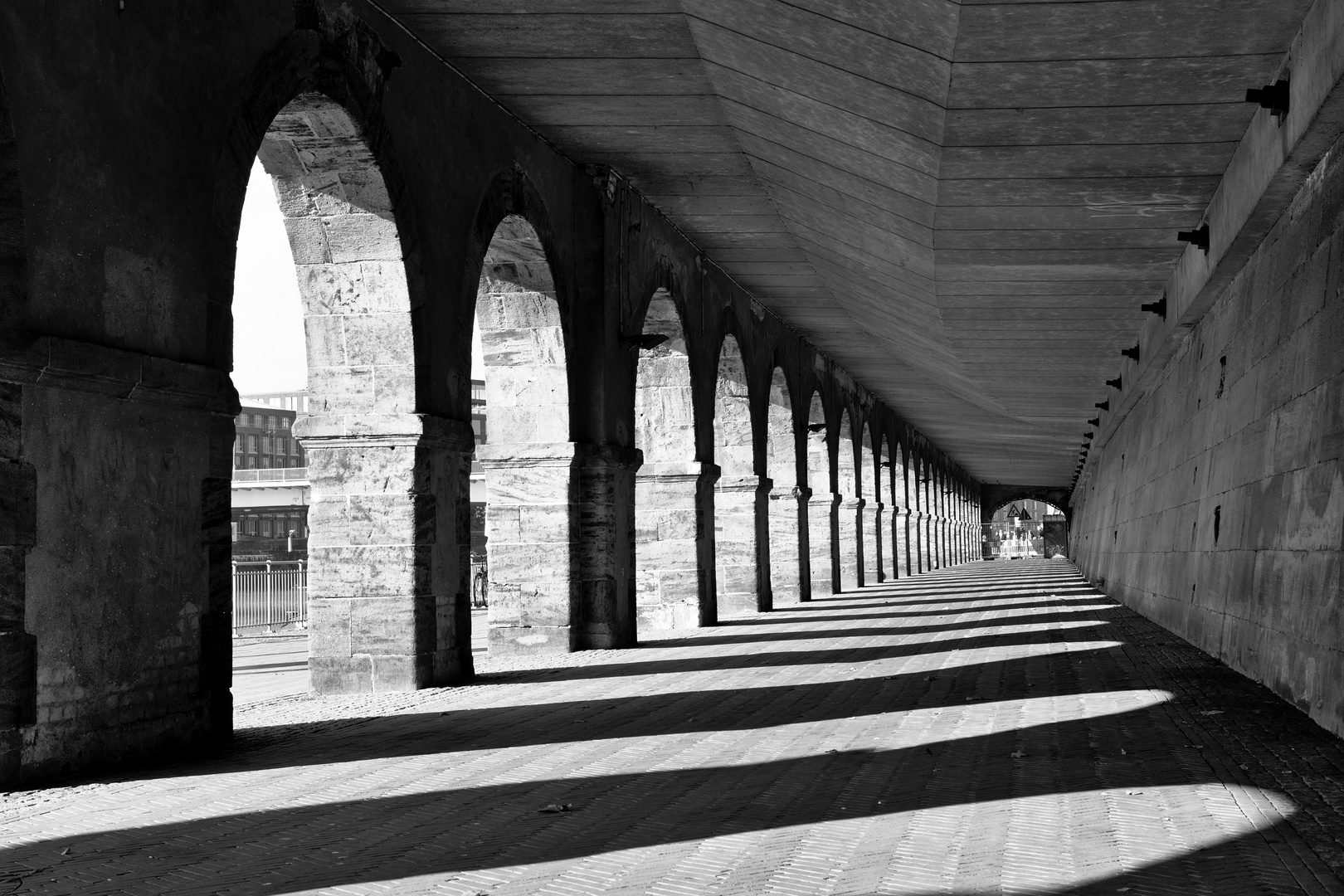 Bremer Schlachte an der Weserpromenade