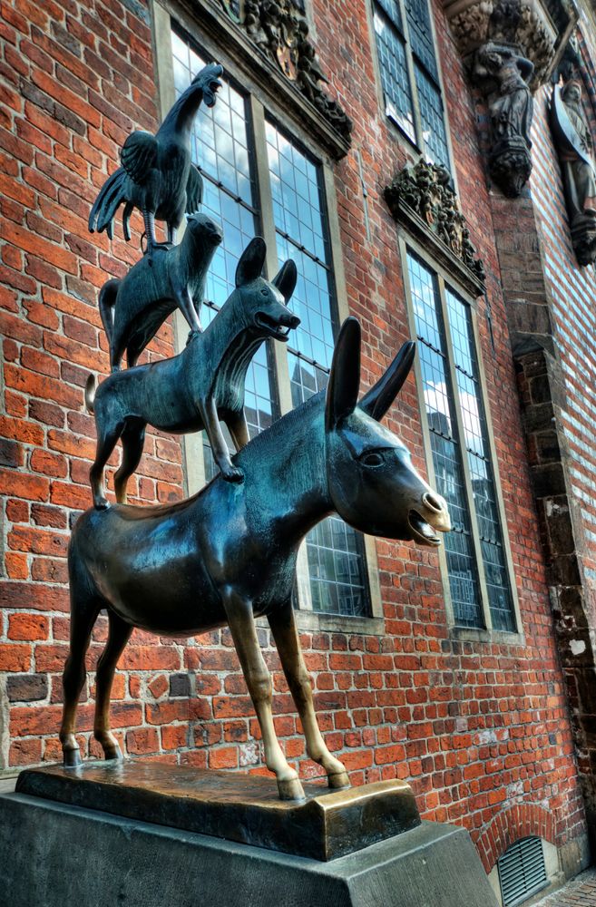 Bremer Stadtmusikanten Foto & Bild | deutschland, europe, bremen Bilder