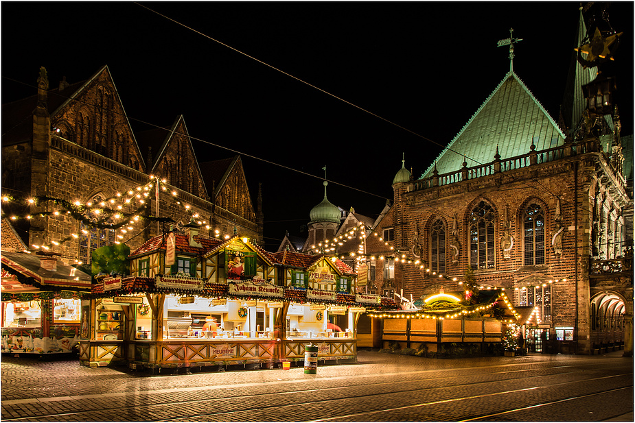 Bremer Weihnachtsmarkt - oder -    der Geist der Weihnacht