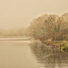 Bremer Werdersee im Nebel