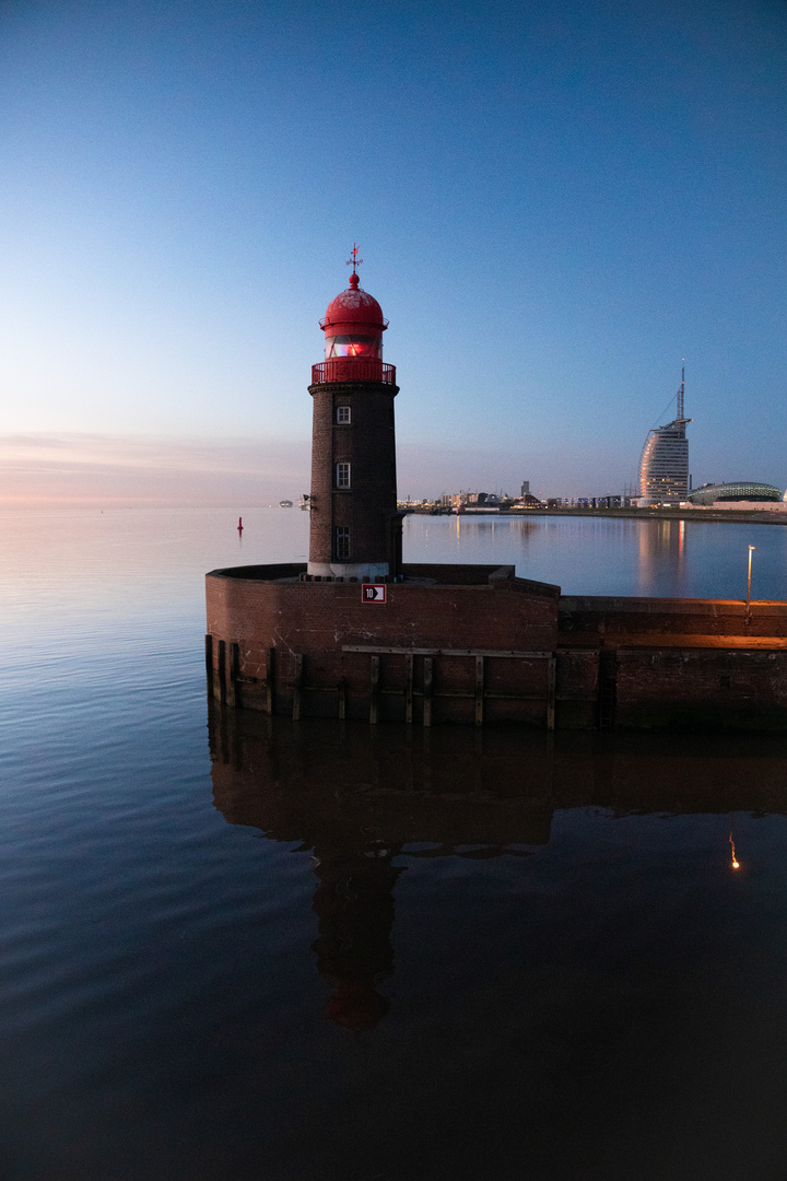 Bremerhaven am Abend