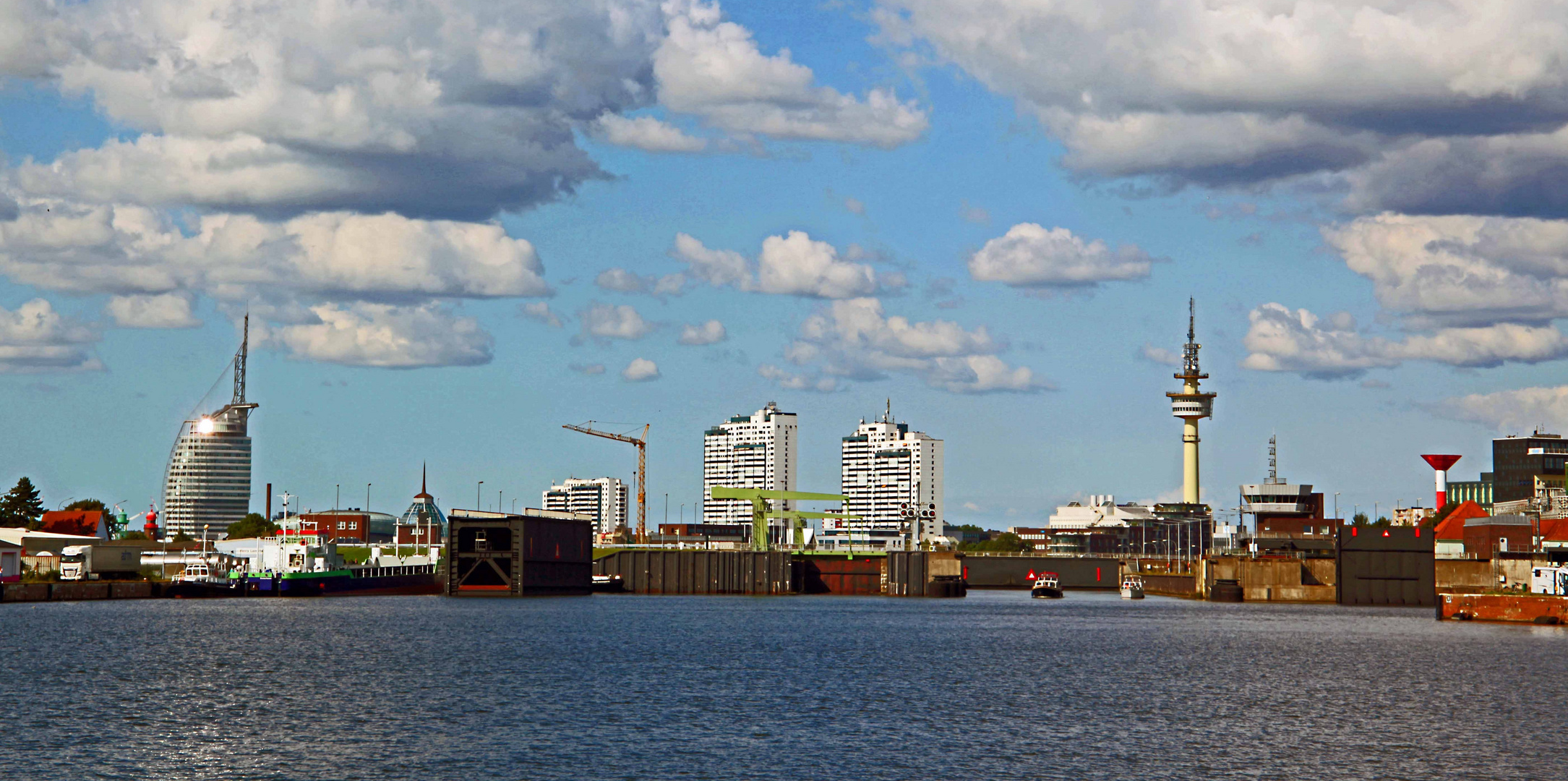 Bremerhaven am Fischereihaven.