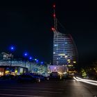 Bremerhaven Atlantic Hotel Sail City bei Nacht