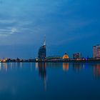 Bremerhaven auf dem Horizont