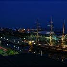 Bremerhaven bei Nacht