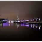 Bremerhaven bei Nacht